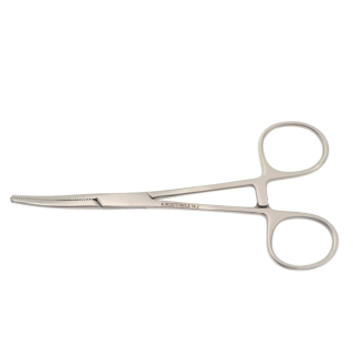 Hobbyklemme 9cm gebogen matt