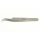 Faude Zeckenpinzette, Zeckenzange rund gebogen mit feiner Spitze um wirklich sicher Zecken entfernen ohne zu zerquetschen, Gesamtlänge 12,5 cm
