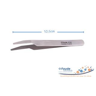 Pinzette Sehr Spitz, 10,5 Cm – Aus Edelstahl, Mit Geriffelter Spitze (ca. 0,5 Mm), Für Präzise Arbeiten